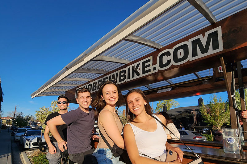 Reno Brew Bike Individual Seat Tours